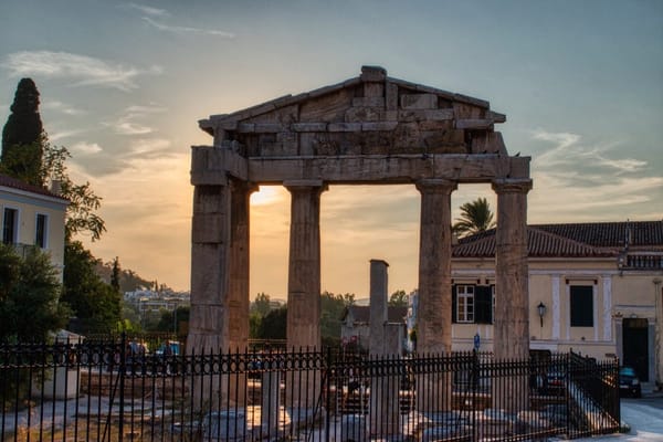 Feeding the Muse in Athens, Greece